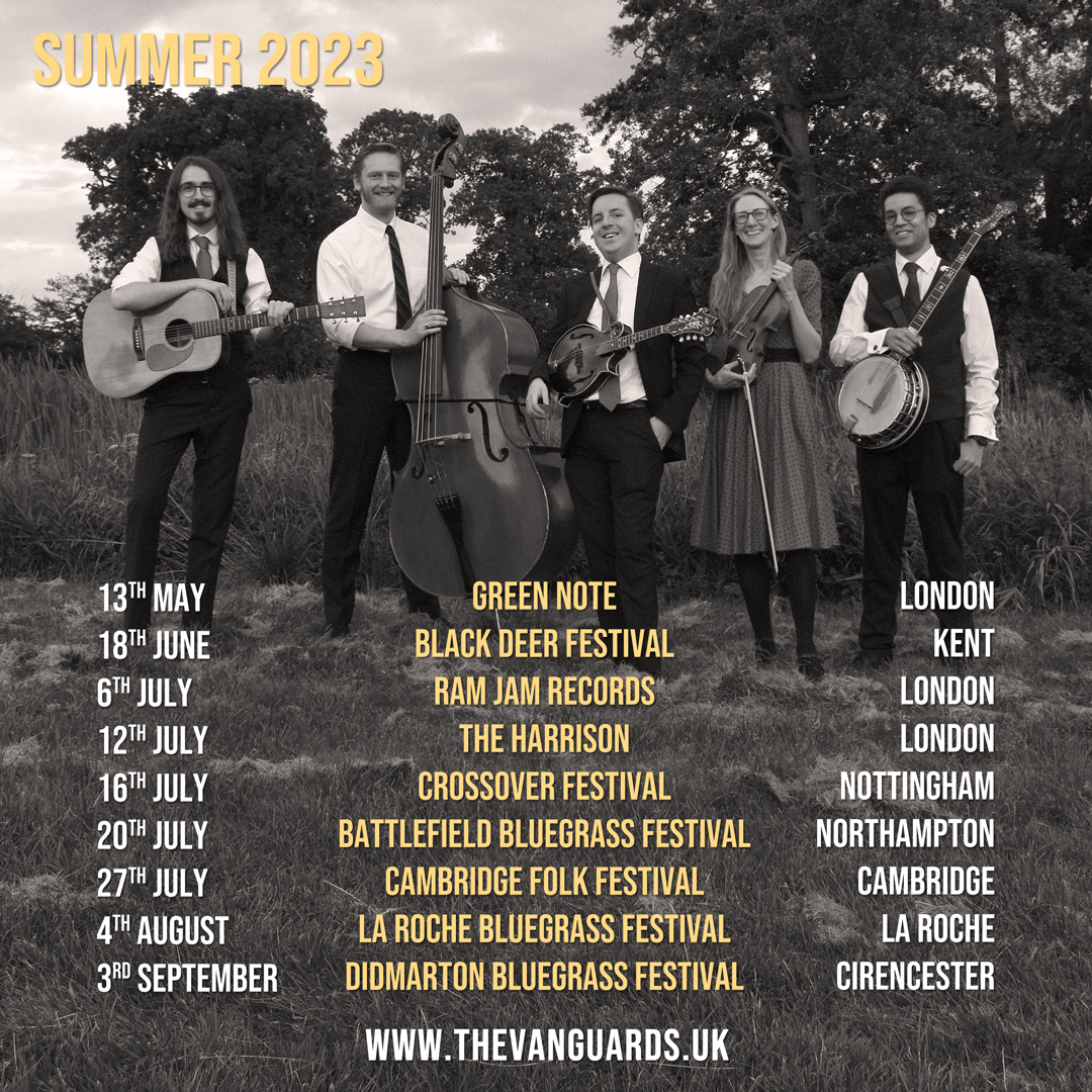 We've got a busy summer coming up, kicking off at the <a href="/GreenNote/">Green Note</a> this Saturday! Here's hoping we see you along the way somewhere, tell your friends and your enemies! #bluegrass #country #americana #folk #livemusic #london