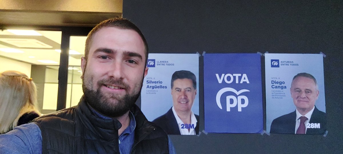 sergiusLL's tweet photo. ¡Hoy empieza el cambio!
🗳️ El #28M lograremos ese gobierno que tenga un objetivo claro: acertar y cumplir con Llanera.

💪El mejor equipo, encabezado por @SilveArguelles

🔵 #VotaPP
#LlaneraEntreTodos https://t.co/Xe5dHWFFIN
