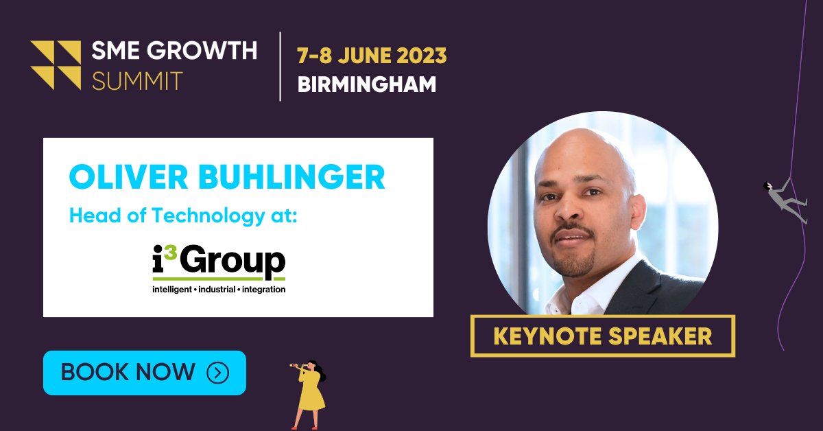 TheManufacturer's tweet photo. Visit SME Growth Summit on 7-8 June in Birmingham to hear Oliver Buhlinger (Head of Technology at @_i3Group) give his keynote; "Overcoming STEM Recruitment Challenges in the SME Manufacturing Sector." Hear strategies to attract talent & promote diversity. Secure your spot today! https://t.co/hfVUNKGzbu