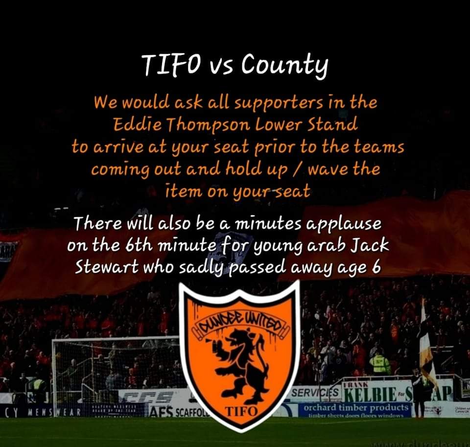 🗣🗣Tifo information for tomorrow's game.

Please share.
🧡🧡