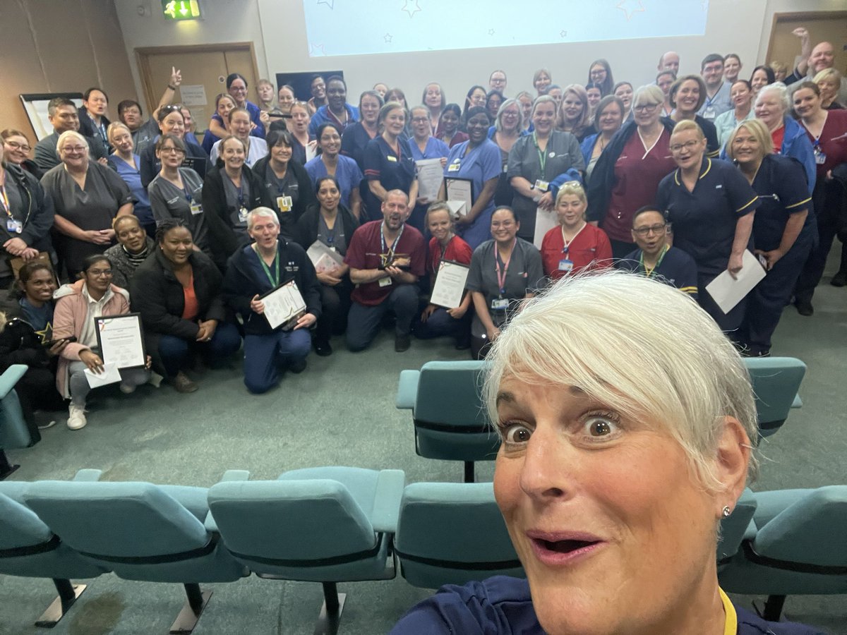 What an amazing morning with the Aintree teams celebrating #IND2023 I am privalaged and proud to work with you all #nursingstarawards #teamaintree @LivHospitals
