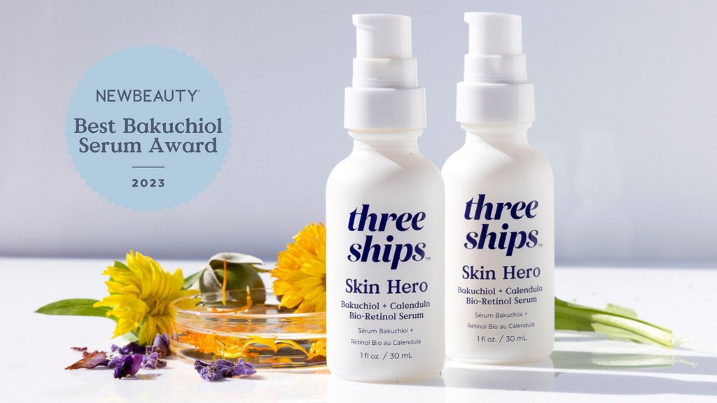 We’re proud  to announce that our Skin Hero Bakuchiol + Calendula Bio-Retinol Serum has won a NewBeauty 2023 Beauty Award! 🏆✨

To celebrate, ALL orders this weekend will get a FREE Skin Hero Deluxe Mini 💙 

SHOP NOW: l8r.it/1zEK