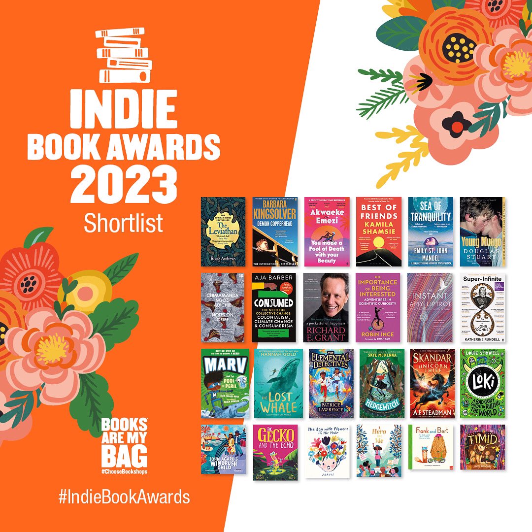 Congratulations to everyone who made the shortlist for the Indie Book Awards 2023 🥳😆 We have a few of them stocked here at Books at One! Be sure to check out the full shortlist 📚
•
•
•
#booksatonelouisburgh #shoplocal #buyirish #newreleases #indiebookawards #booksaremybag