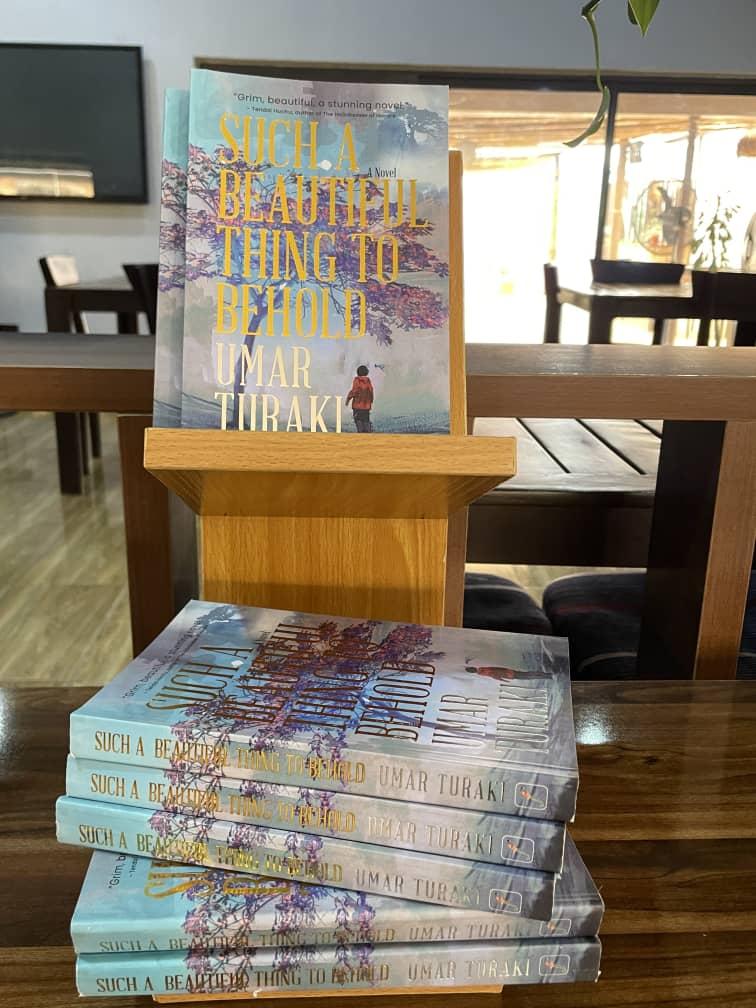 ****NOW IN STOCK*******
Pick up your copy of @nenrota Umar Turakis moving, and utterly delightful book in store today.
#fridaymorning #BookTwitter #booklovers