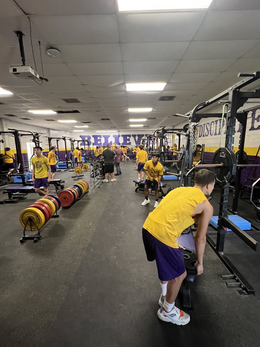 Good little Friday workout this morning, by the bobcats!