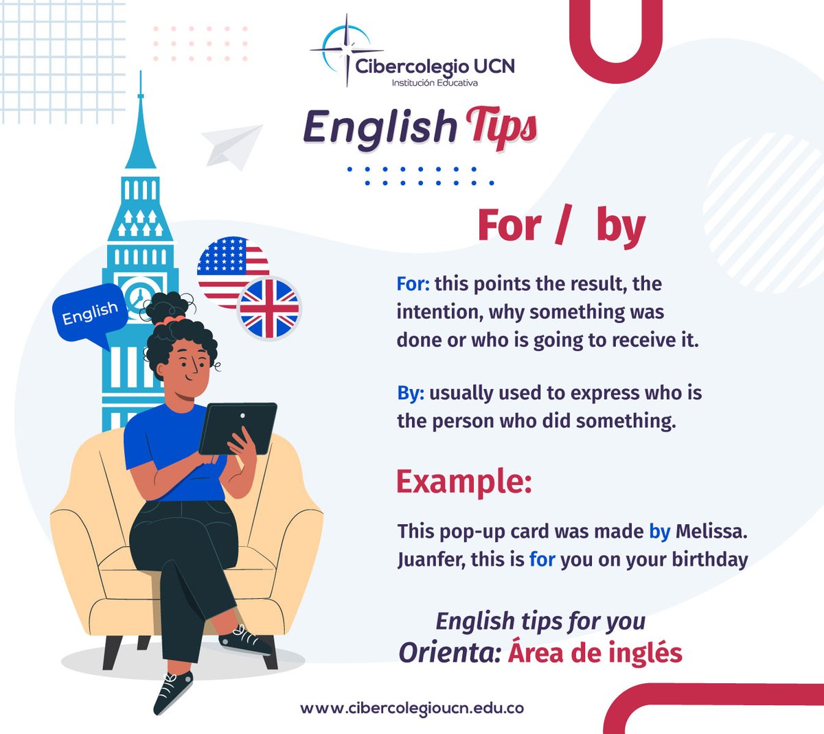 #EnglishTips

"No te pierdas estos valiosos tips de inglés y sorprende a todos con tu habilidad lingüística".