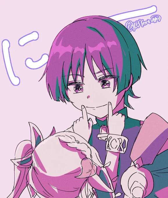 ナヒ「もっと笑ってみて」 放「は?嫌だけど」 #Nahida #wanderer