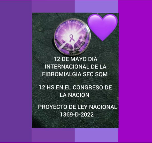 LaLilideQuilmes's tweet photo. Este año los y las pacientes de Fibromialgia nos ponemos de pie en todo el mundo. El 12 a las 12, donde nos encontremos estaremos visibilizando ante los Estados gobernantes, Nacionales, Provinciales, Municipales etc. https://t.co/t4DuwXOlFU