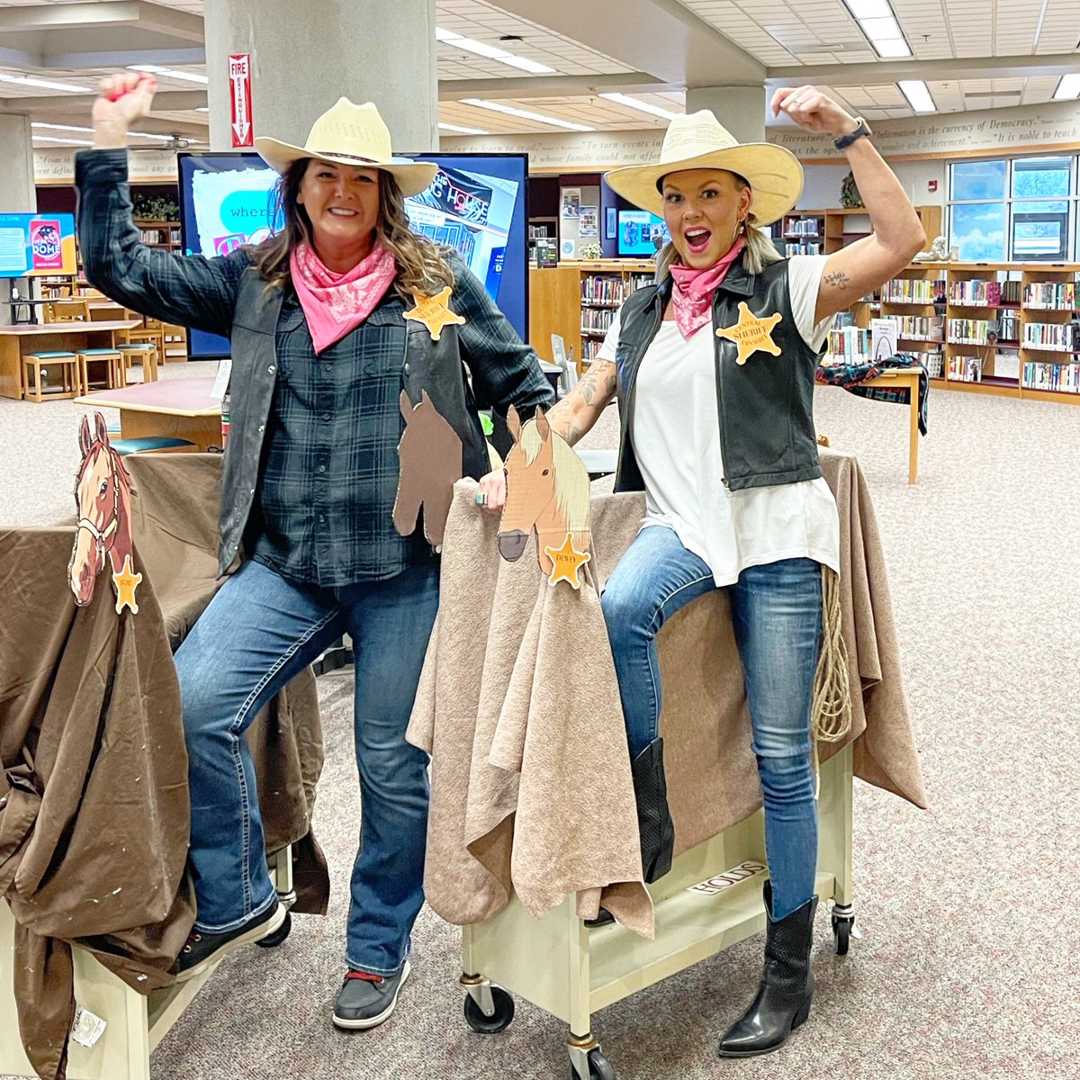 CHS Library tweet media