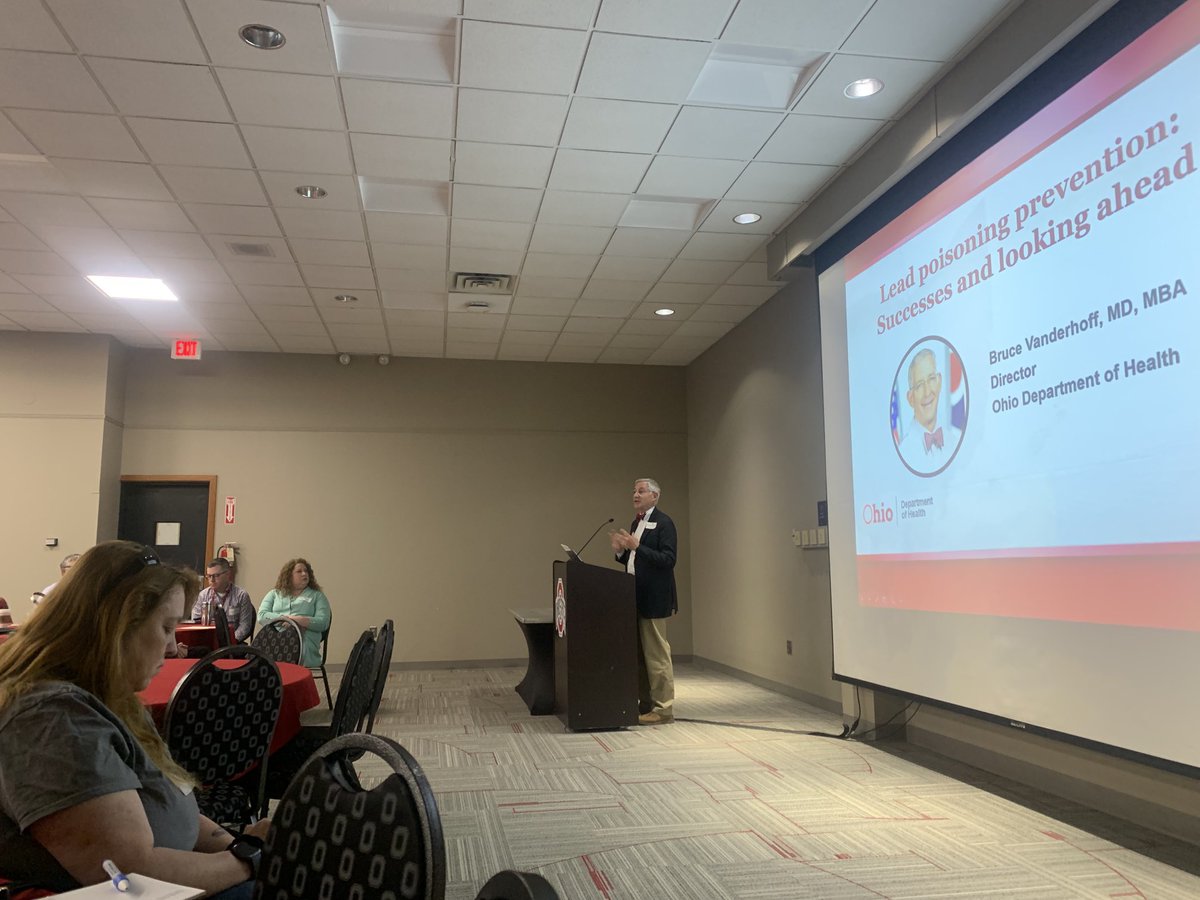 So appreciate ⁦<a href="/OHdeptofhealth/">Ohio Dept of Health</a>⁩ Director Vanderhoff elevating the importance of preventing child lead poisoning ⁦<a href="/OHleadfreekids/">Ohio Lead Free Kids Coalition</a>⁩ ⁦<a href="/LeadSafeCLE/">LeadSafeCLE</a>⁩ ⁦<a href="/schubertcenter/">Schubert Center</a>⁩