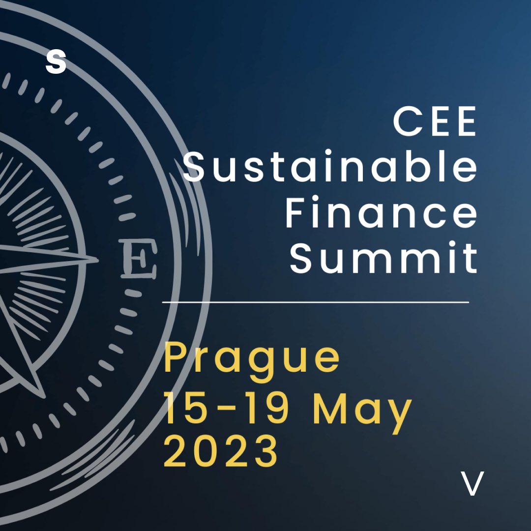 📣 There’s only a few days to go before the CEE Sustainable Finance Summit takes place in Prague (CZ) and virtually between 15 - 19 May 2023! We are proud partners and speakers for this event.

The #CEESummit2023 will be available to watch on a live stream - <a href="/isfcentre/">International Sustainable Finance Centre</a> 👈🏻

#VC
