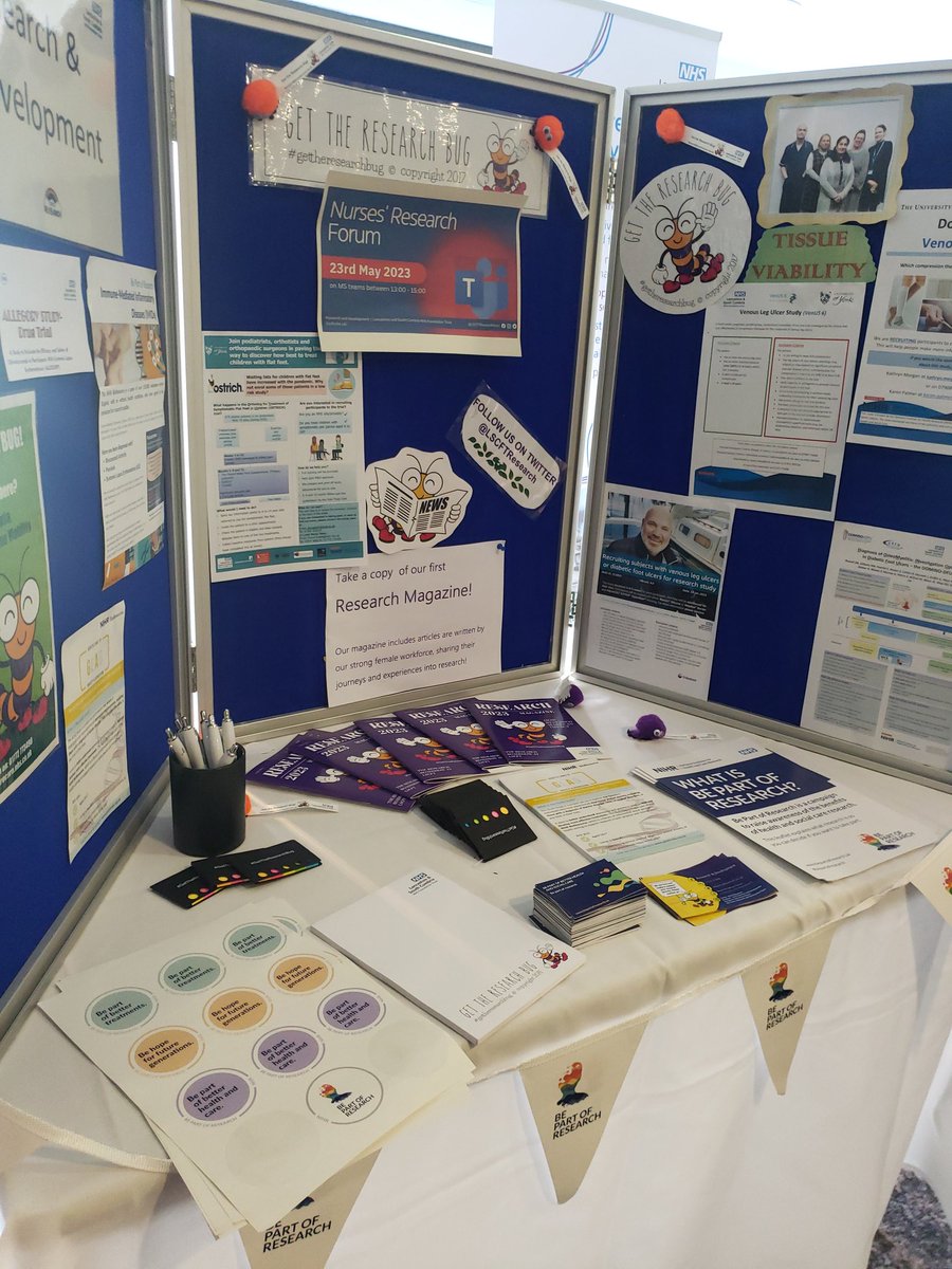 LSCFTResearch's tweet image. Celebrating International Nurses Day    with @WeAreLSCFT - learn about exciting new research and the role of our Research Nurses by speaking to Karen, Gillian and Kath!  #GetTheResearchBug
