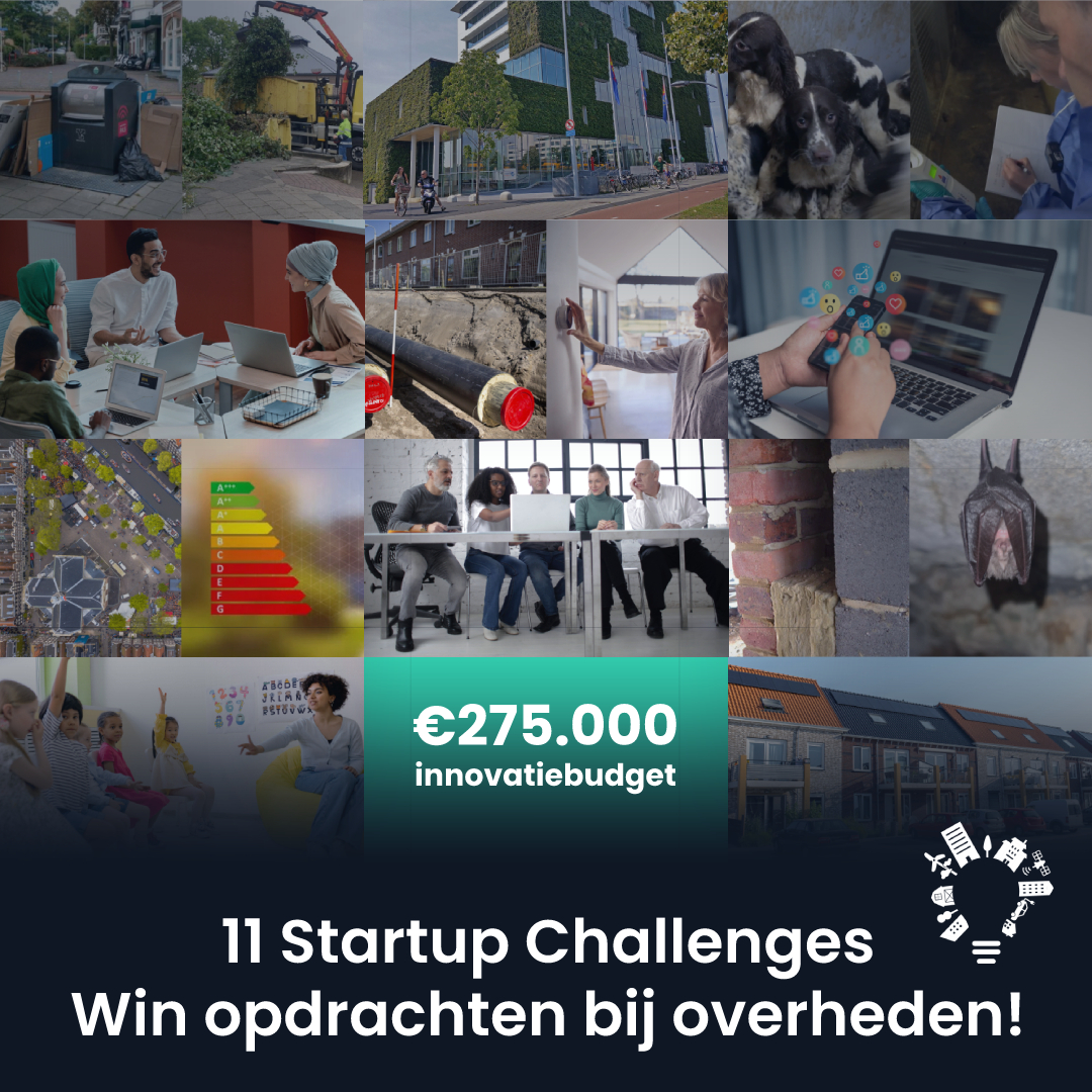 Starthubs (@starthubs) on Twitter photo DEADLINE 23 mei! Welke van de 11 #StartupChallenges kun jij oplossen? Win €25.000 startkapitaal + overheden als klant -> intergov.startupinresidence.com/nl/sir-intergo…
In <a href="/SiRintergov/">Startup in Residence Intergov</a> ronde 7 zoeken negen overheidsinstanties innovatieve partijen met slimme oplossingen! DEADLINE 23 mei! Welke van de 11 #StartupChallenges kun jij oplossen? Win €25.000 startkapitaal + overheden als klant -> intergov.startupinresidence.com/nl/sir-intergo…
In <a href="/SiRintergov/">Startup in Residence Intergov</a> ronde 7 zoeken negen overheidsinstanties innovatieve partijen met slimme oplossingen!