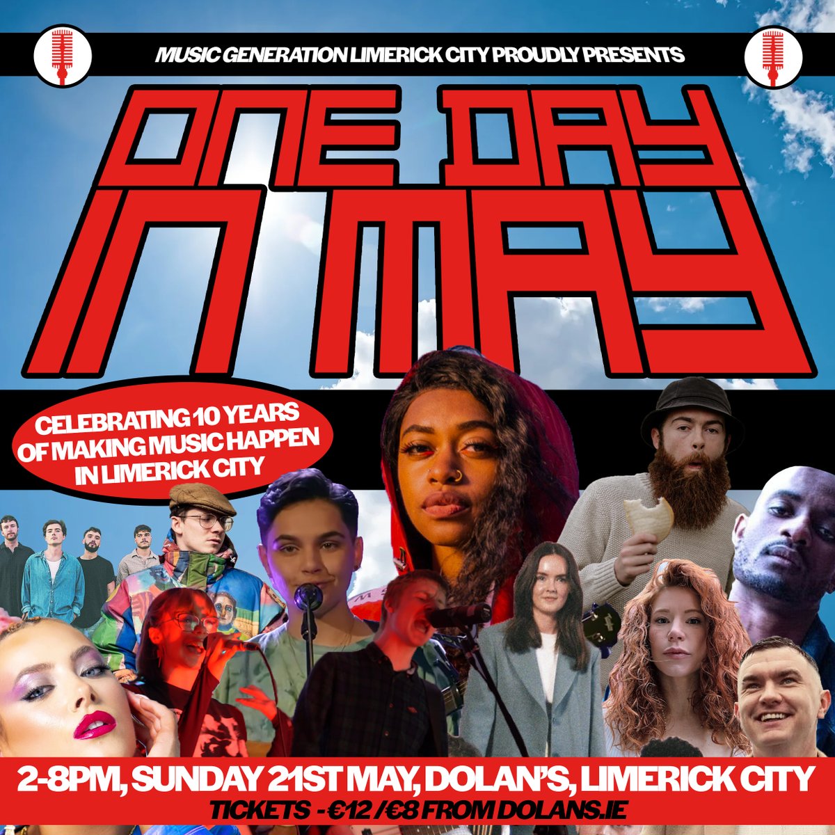 mydolans's tweet photo. ***THIS WEEK AT DOLANS***
Music Generation Limerick City Proudly Presents
One Day In May
Celebrating 10 years of making music happen in Limerick City
Dolans Warehouse
Sun May 21st
Tickets here: https://t.co/yDDfvpePJI
#musicgeneration #onedayinmay #limerick #dolanslimerick https://t.co/vT1d0HqaKg