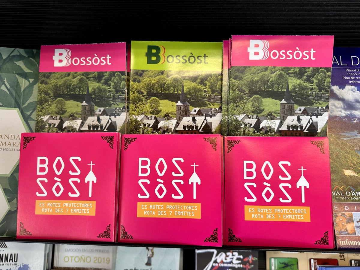 ℹ️ Bossòst renauís es huelhetons toristics qu’informen sus es rotes e punts d’interès municipaus. 

📰 Aguest renauiment se produsís per increment de visitaires dempús dera dubertura permanenta dera oficina d’informacion toristica, que tanben desvolope foncions de quiòsc.