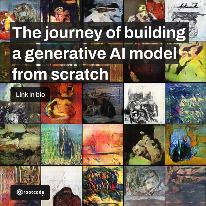 alaganmahalingm's tweet image. Read about how one of our interns @rootcode_ai built a generative AI model from scratch! Very proud to see the amazing things Rootcoders do.
rootcode.ai/articles/build…

#RootcodeAI #GenerativeAI #InternStories