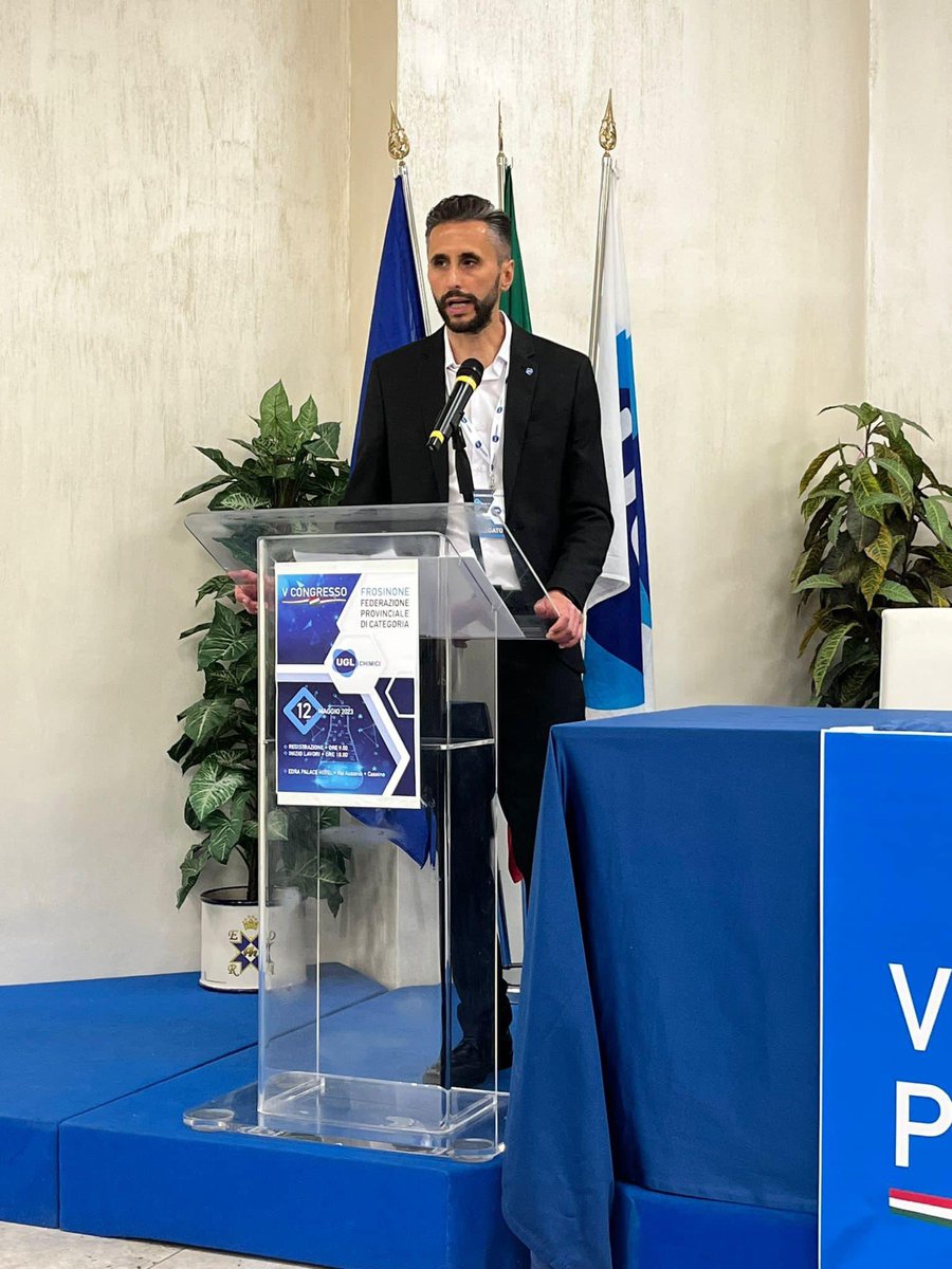 🔹🗳️Oggi a Frosinone si è celebrato il V Congresso Provinciale UGL CHIMICI che ha visto una grande partecipazione di rappresentanti sia delle istituzioni che delle altre organizzazioni. Un augurio al nuovo segretario Marco Colasanti💪
#UGL #uglconfederazione #noisiamouglchimici