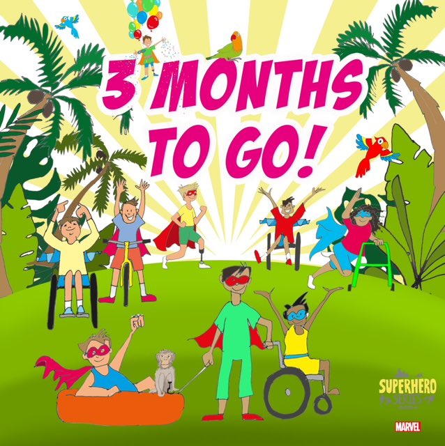 KABOOM! 3 MONTHS TO GO until Superhero Tri!
Superheroes & Sidekicks assemble. #findyourpower at the greatest show of Superpowers in the universe!! SIGN UP NOW & save the day! superheroseries.co.uk