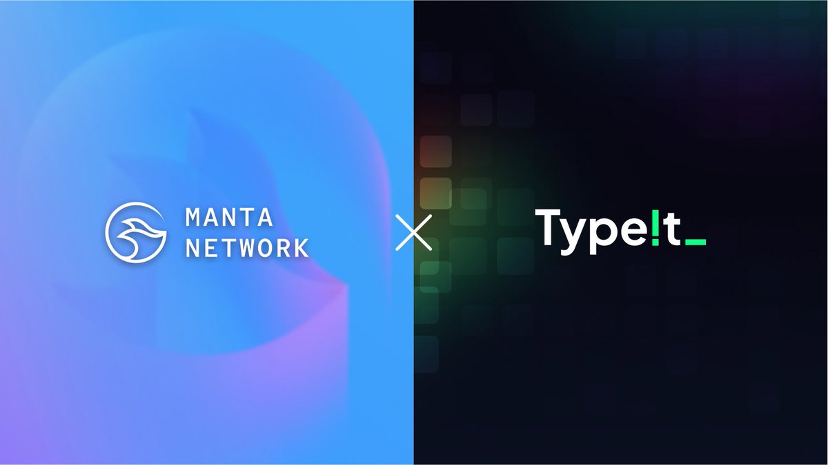 MantaNetworkTR's tweet photo. Gizlilik sağlanmış zincir üstü kullanıcı doğrulaması için zkBAB gibi #zkSBT'leri entegre etmeye yönelik yaklaşan bir proje olarak @typeit_'ı @mantanetwork ekosistemine davet etmekten heyecan duyuyoruz! https://t.co/E1R5mCVu4t