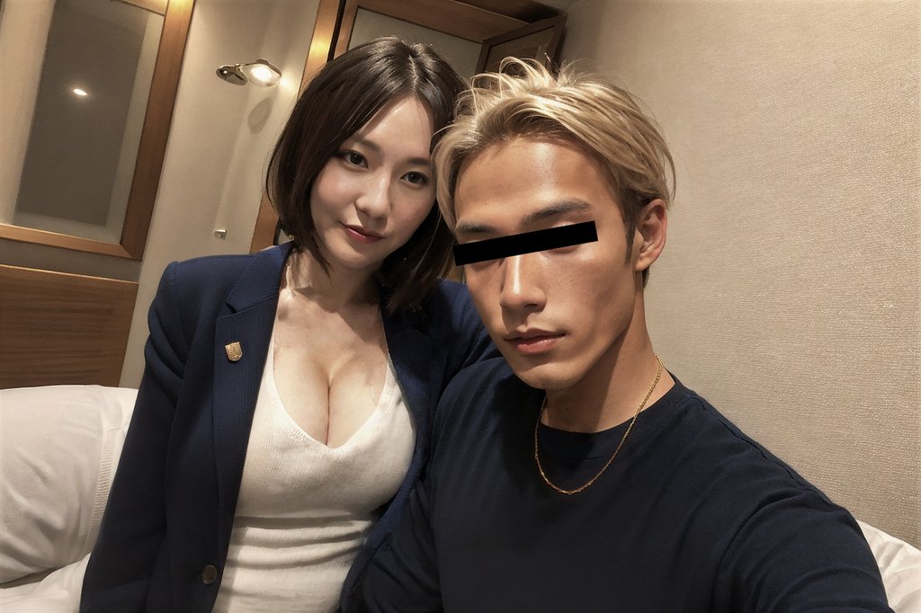不倫していた女性議員の流出写真
The leaked photos of the female politician cheating