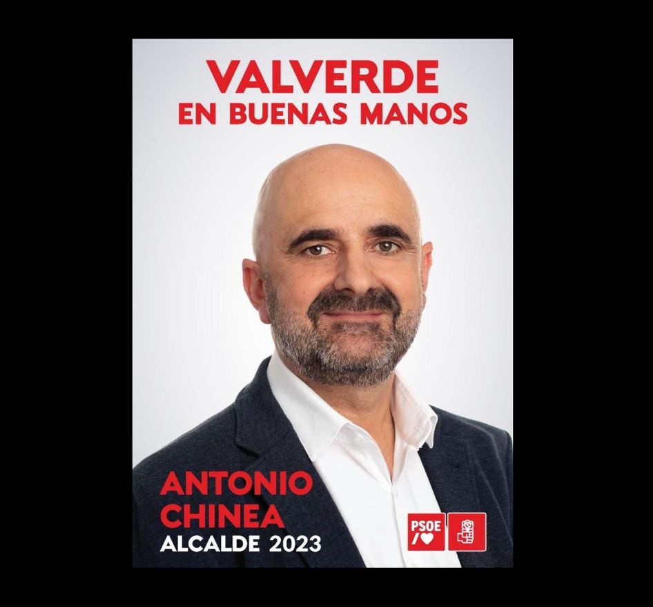 PSOEElHierro's tweet photo. Antonio Chinea, alcalde 2023
Vota psoe
#ValverdeEnBuenasManos
#unsolocolor
#psoeelhierro https://t.co/FIiUPEV33N
