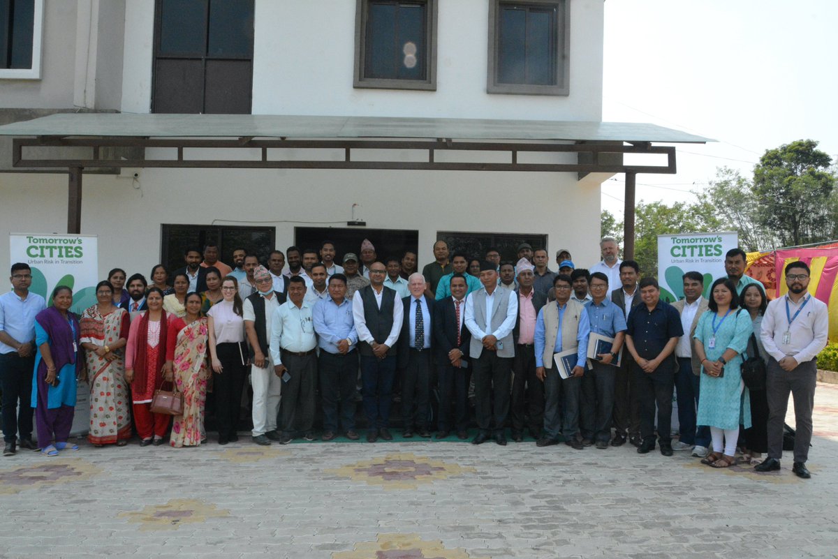 UrbanRiskHub's tweet photo. 🌍Exciting news!🌟We're thrilled to announce the addition of #Rapti, Nepal, to our community! 🇳🇵Yesterday, a Memorandum of Understanding was signed with local authorities🤝and a kick-off workshop was delivered!Together, we'll build a safer Rapti!🌈 https://t.co/Neeuwwk4m2