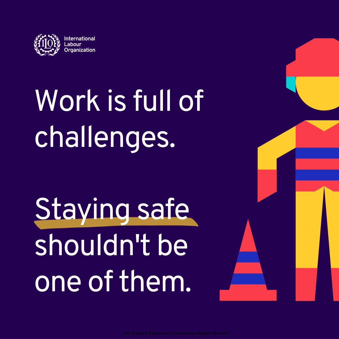 A safe and healthy working environment is a fundamental principle and right at work. ✔️

Follow the #ILC2023: live.ilo.org/events/111th-i…