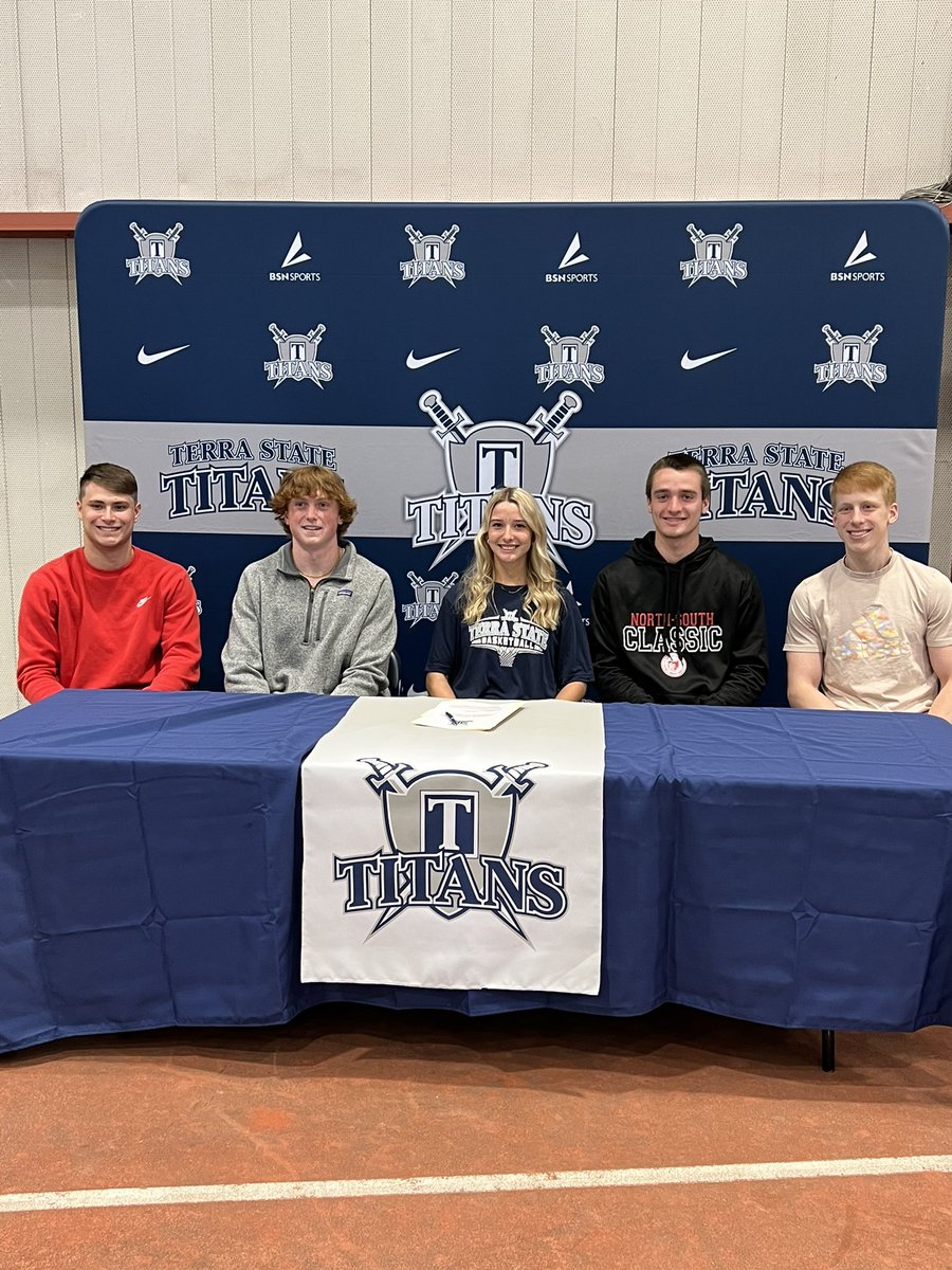 Congratulations to Mia Hurst of Huron H. S. on continuing her academic and athletic career as a Lady Titan. 💙⚔️🏀. #family