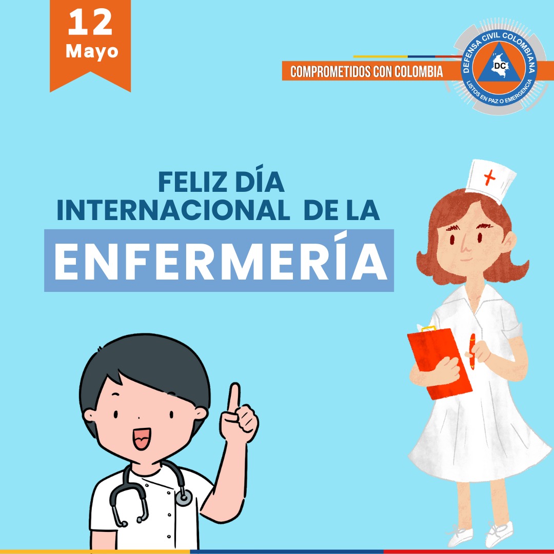 DefensaCivilCo's tweet photo. En el Día Internacional de la Enfermería, la #DefensaCivilCo rinde homenaje a los hombres y mujeres que a través de esta profesión de características filantrópicas y humanas, hacen del mundo un mejor lugar para vivir
Gracias a todos nuestros voluntarios enfermeros y enfermeras https://t.co/SqQvS6l3jH