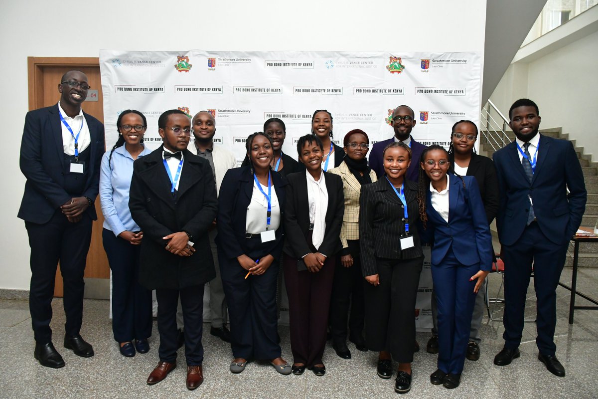 PBI_Kenya's tweet photo. A special thank you to our members, partners and sponsors who made our Soft Launch in April possible!
We look forward to a fruitful year ahead, as we work together towards promoting access to justice in Kenya!

#probonoinstituteofkenya
#probonosoftlaunch
#probono
#PBI-K https://t.co/PJmZiH9Hx9
