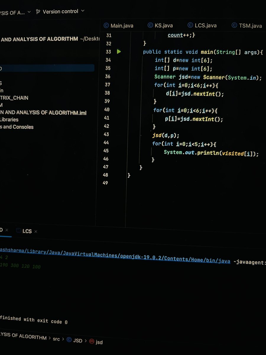 yash____sharma_'s tweet image. Day 5: JSD(Greedy Approach)
#30daysofcode #30daychallenge #30dayscodechallenge #DynamicProgramming #DSA #Engineering