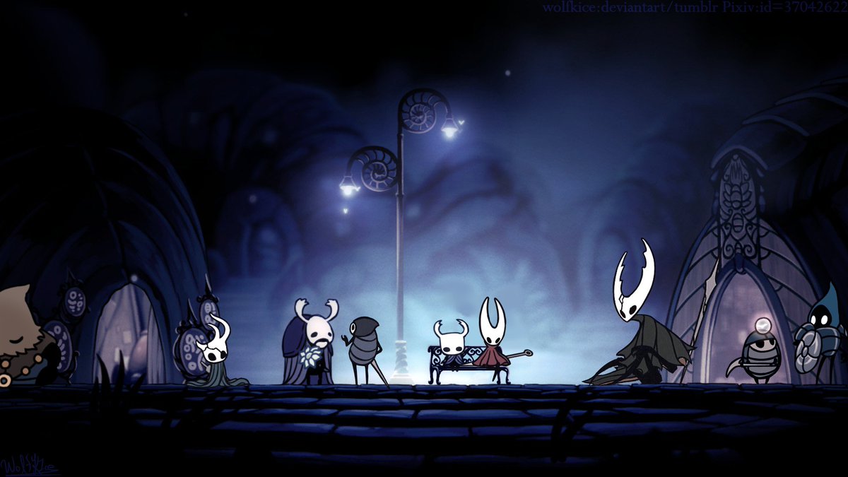 WolfKIce's tweet photo. Man I had lots of fun making these! wwwwww
倩εͺειεε₯½ε₯½η©εοΌwwwwww
#hollowknight #fakescreenshot #dirtmouth
#deepnest #hotspring #bluelake
#hornet #quirrel #lostkin #cloth #elderbug #myla #tiso #maskmaker https://t.co/JAft0y9dFk