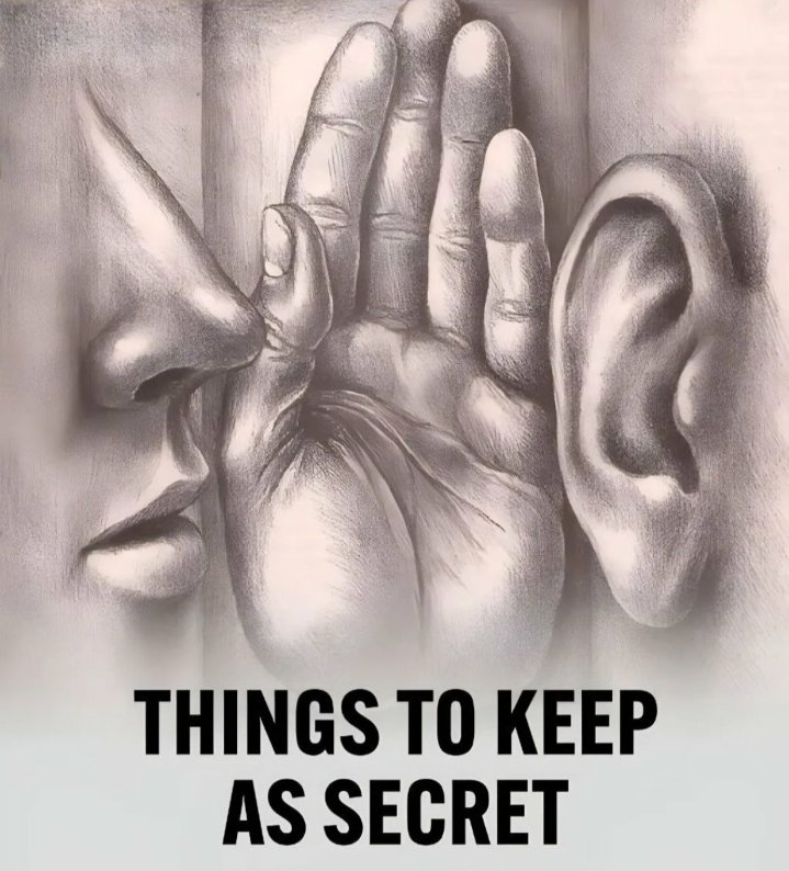 Things to keep secret