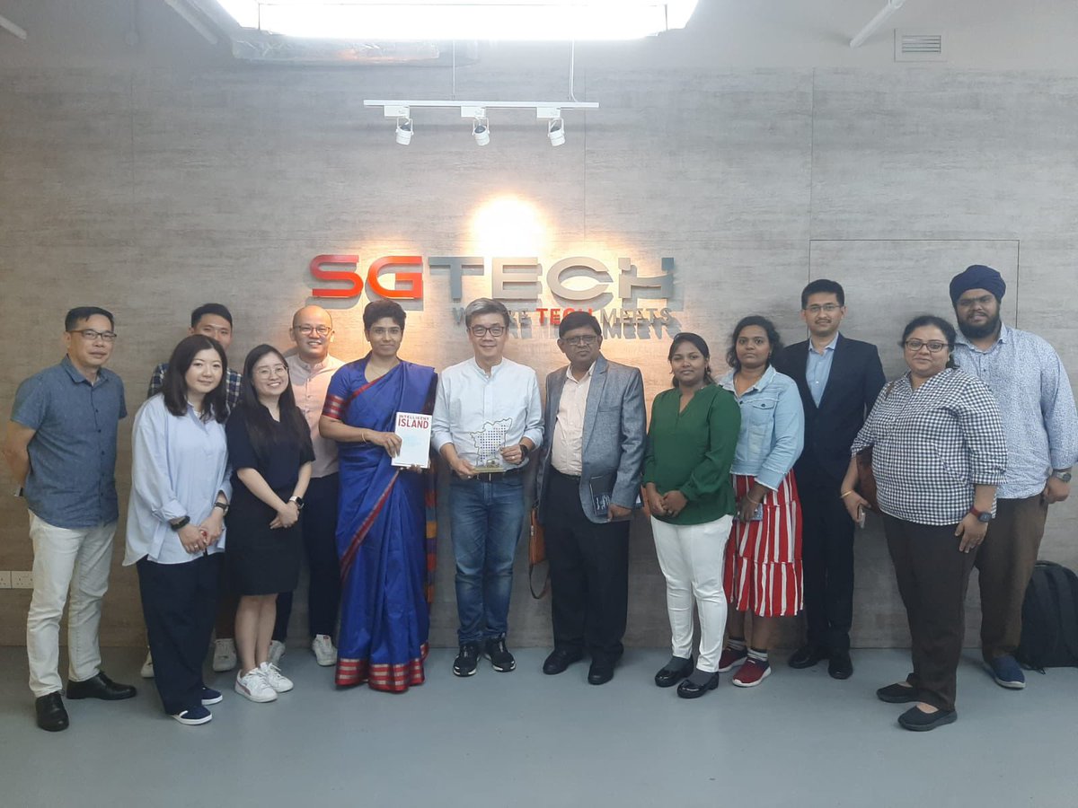 Tamil Nadu and Singapore, learning from each other- a collaboration with SGTech

Learning #5
SGTech is an association of Information Technology (IT) companies in Singapore. We got to know about their work on digitising MSMEs and cyber security and trust.