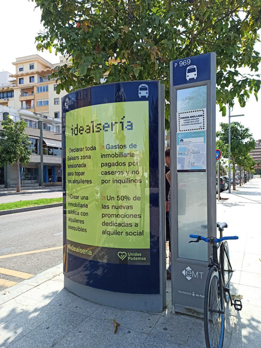 #IdealSería aplicar las propuestas de @Podemos para acabar con el problema de la vivienda.

El 28M nos jugamos garantizar este derecho básico en Baleares.

Necesitamos de tu apoyo para hacerlo realidad.