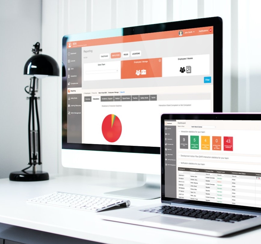 3Squared's tweet image. Why use #RailSmart? Our software suite has been expertly designed in collaboration with frontline staff to tackle railway challenges in everything from safety to fleet performance and people management. Learn more: buff.ly/33C3d0V