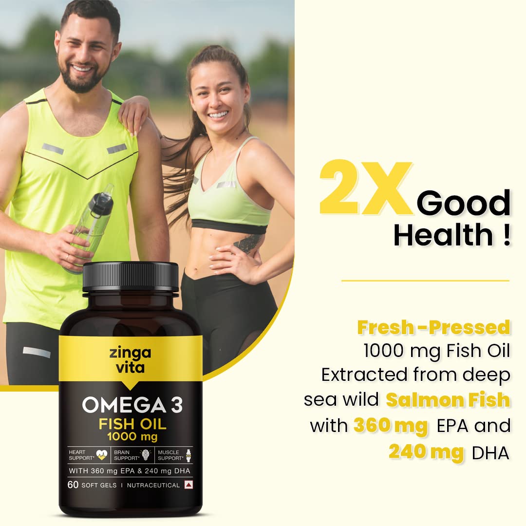 MindYourDeal's tweet photo. Rs 349 (56% off) on Zingavita Maximum Strength Omega 3 Fish Oil Capsule 1000 mg
Deal (affiliate)- https://t.co/lYgPml4mJu
#deal #sale #discount #offer #zigavita #omega3 #multivitamin #omega3fishoil #fishoil #health #joints #skin #health #fitness #heart #muscles https://t.co/5bQsYqvRPU