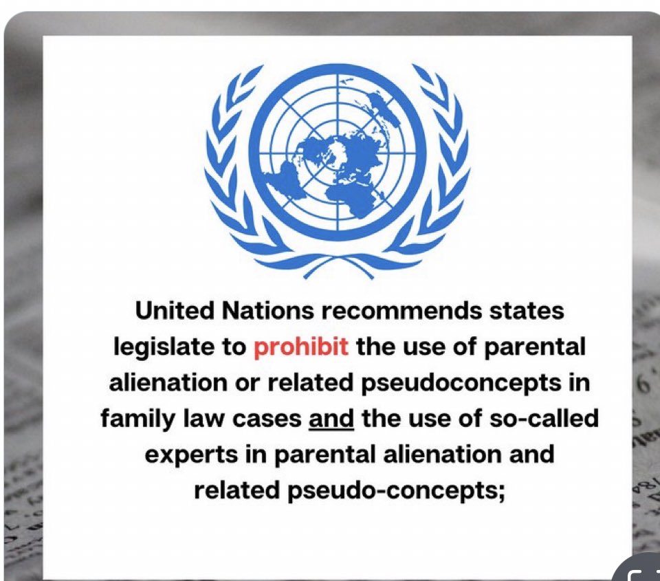 PAlienationuk's tweet photo. We never thought we would see the day when flawed information was accepted without basic due dilligence and presented as ‘fact’.

@UN_Women @unwomenchief 

The true scientific evidence cannot be dismissed nor the extreme harm caused to millions around the world.

Before you blow up your reputation you may wish to take another look at all the evidence.

New report from a Norway included 

https://t.co/UlnS3N7qRM…