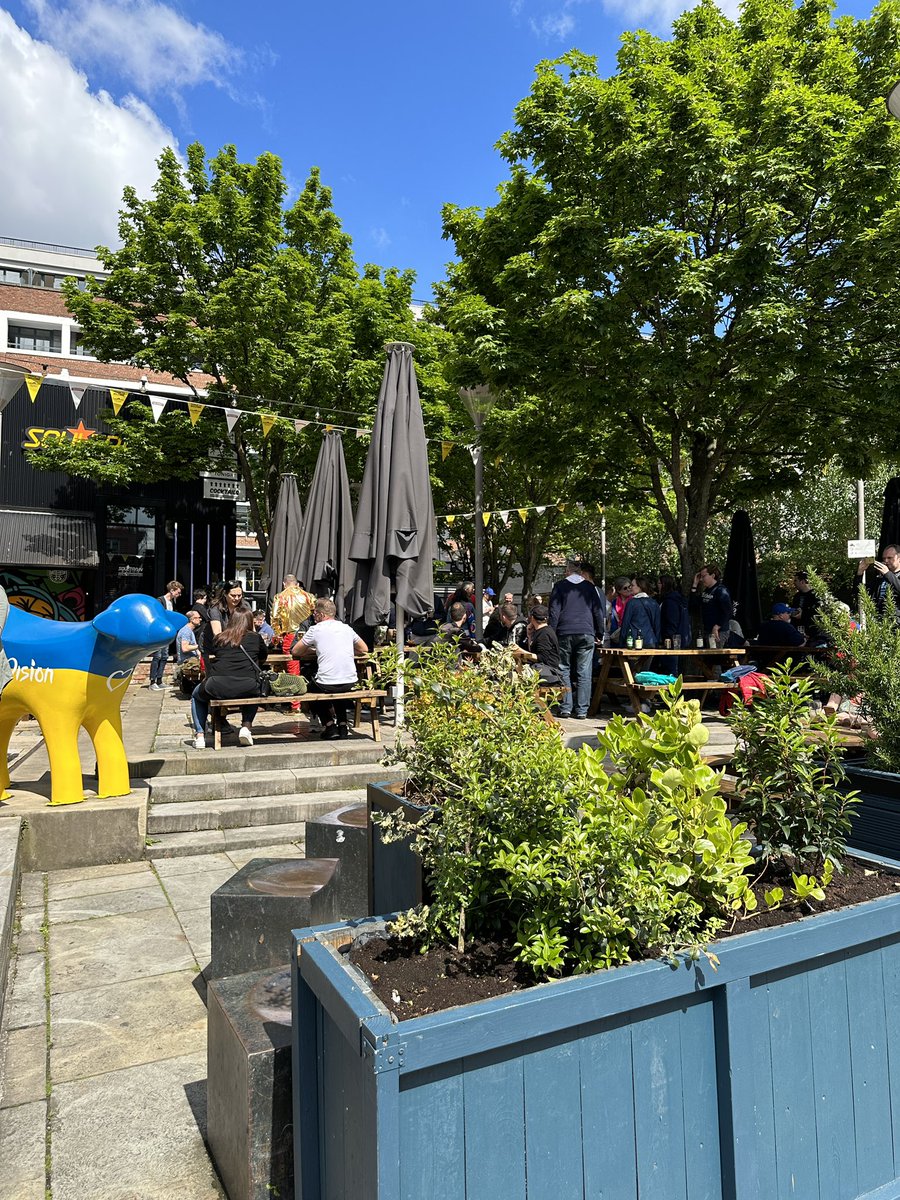 pubinvestgroup's tweet photo. 🥳 | Head down to Peacock Liverpool and join the world’s biggest Eurovision fan club Euro Cafe!
Peacock
📍Seel Street, Liverpool
#eurovision #eurocafe #events #liverpool #seelstreet https://t.co/iDbJRLyr8k