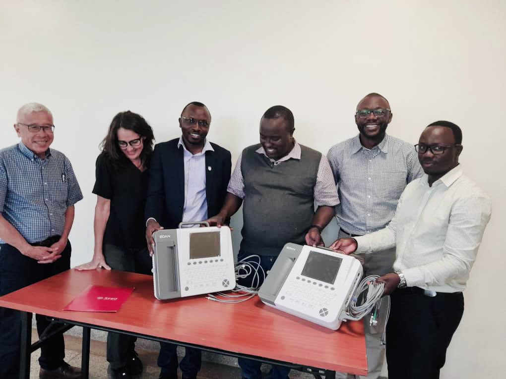 EM Makerere (@emmakerere) on Twitter photo Thank you to our partners <a href="/Seed_Global/">Seed Global Health</a> Health who donated two ECG machines to the #EmergencyMedicine Residency at <a href="/Makerere/">Makerere University</a>
We really appreciate the support.
<a href="/MakCHS_SOM/">Makerere University School of Medicine</a> <a href="/MulagoHospital/">Mulago Hospital</a> <a href="/EmedUg/">Emergency Care Society of Uganda</a>
#Makerere Thank you to our partners <a href="/Seed_Global/">Seed Global Health</a> Health who donated two ECG machines to the #EmergencyMedicine Residency at <a href="/Makerere/">Makerere University</a>
We really appreciate the support.
<a href="/MakCHS_SOM/">Makerere University School of Medicine</a> <a href="/MulagoHospital/">Mulago Hospital</a> <a href="/EmedUg/">Emergency Care Society of Uganda</a>
#Makerere