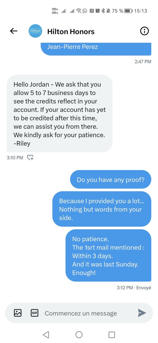 DeeJayHope4's tweet photo. @HiltonHonors @Hilton @HiltonWaikoloa @MBeneH @bookingcom @UFCquechoisir @lemondefr @DailyMail @nytimesworld @washingtonpost @Le_Figaro To finish : one more proof of the lies:  To be sure that there will be no more debits/credits without our consent, the FO manager erased our credit card from the hotel system.
Unless someone has taken the liberty of keeping it against our will:  legal? 🤔So how the refund goes? https://t.co/YDkg1BAOk9