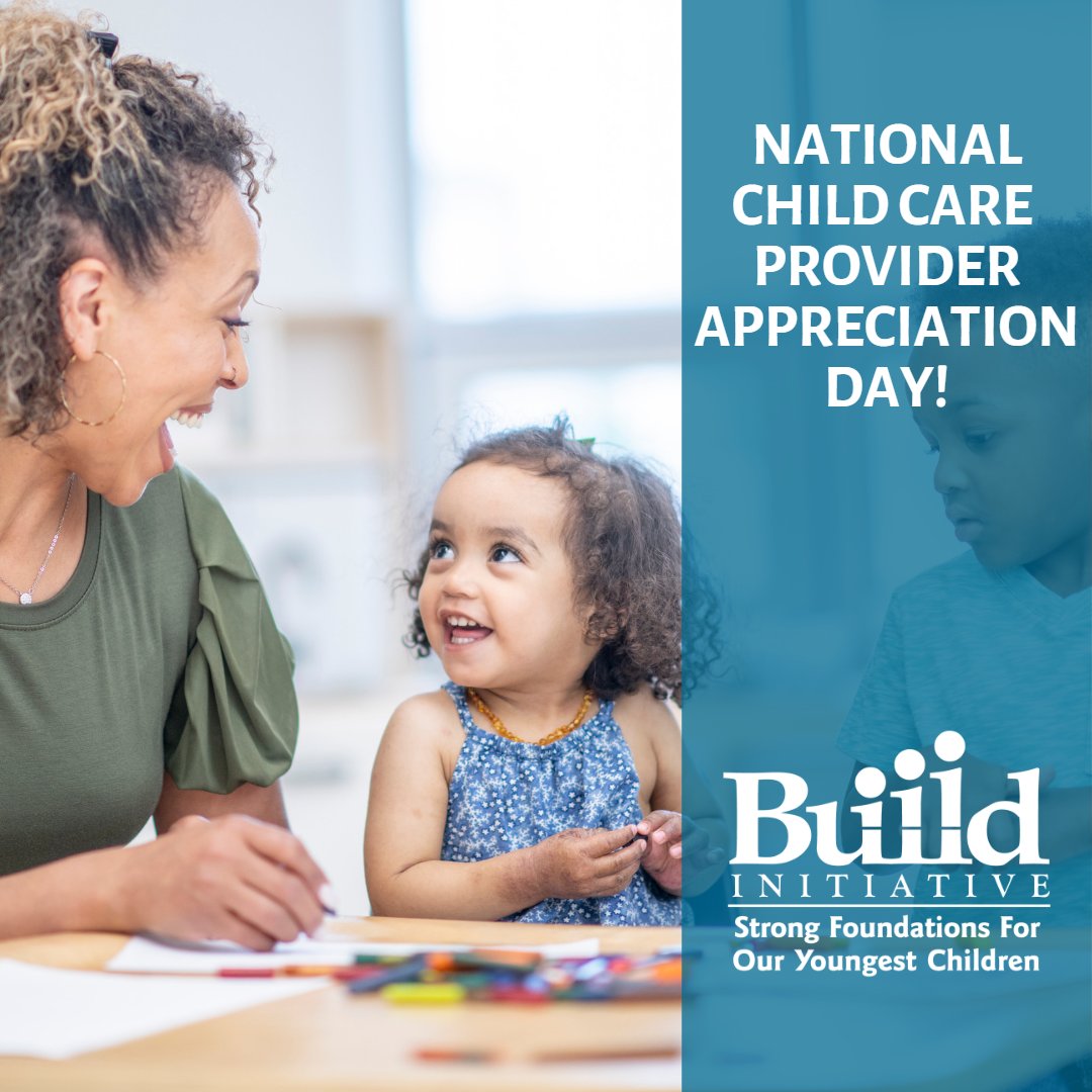 Today celebrates childcare providers across the US! Let's show our appreciation and thank those who have selflessly given their time and energy for the future of our younger generations. 💛 

#NationalProviderAppreciationDay #ChildcareProviders