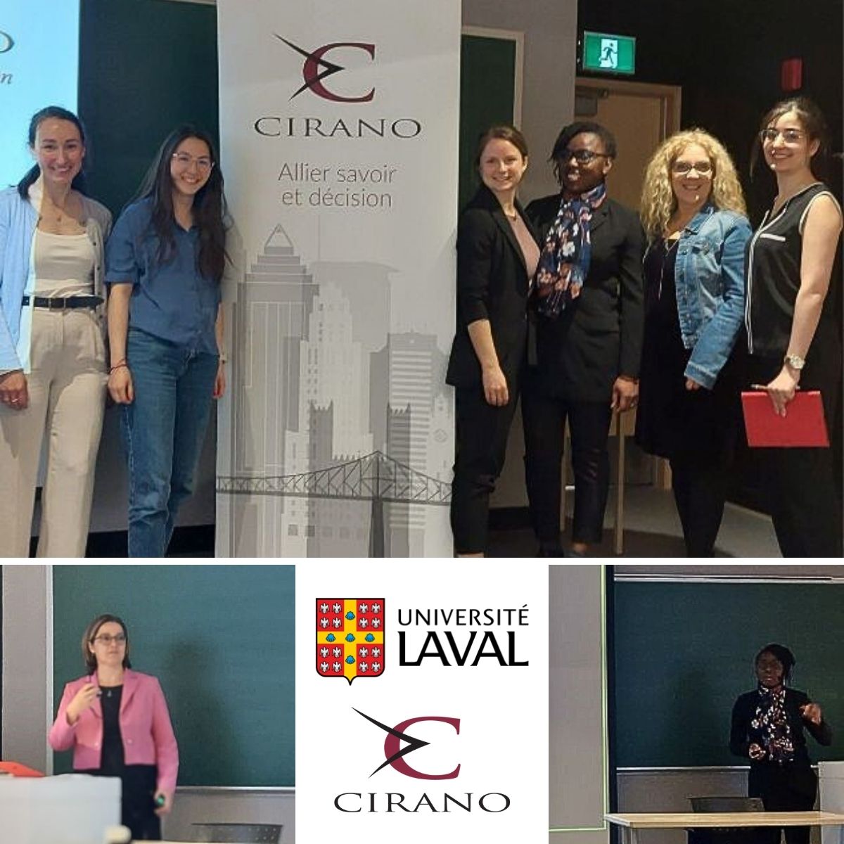 Retour sur l'événement « Les Femmes en économie et les biais de genre en recherche » qui a été un réel succès. Julie Gingras, sous-ministre des Finances du Québec a souligné l’importance de ce genre d’événement!
Un grand merci aux organisatrices, conférencières et participants