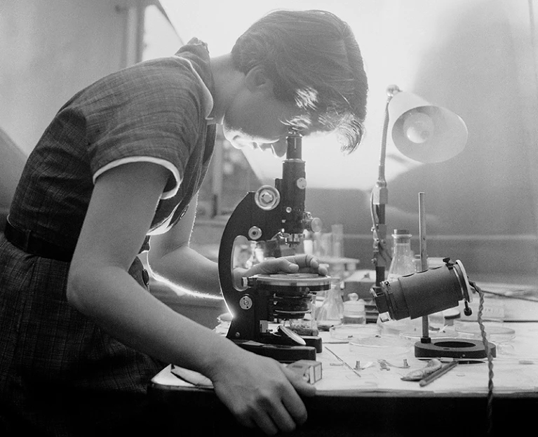 “Rosalind Franklin was a British chemist and X-ray crystallographer whose work was central to the understanding of the molecular structures of DNA, RNA, viruses, coal, and graphite.”

In fact, her male colleagues incorporated her discoveries, including that of the double helix,
