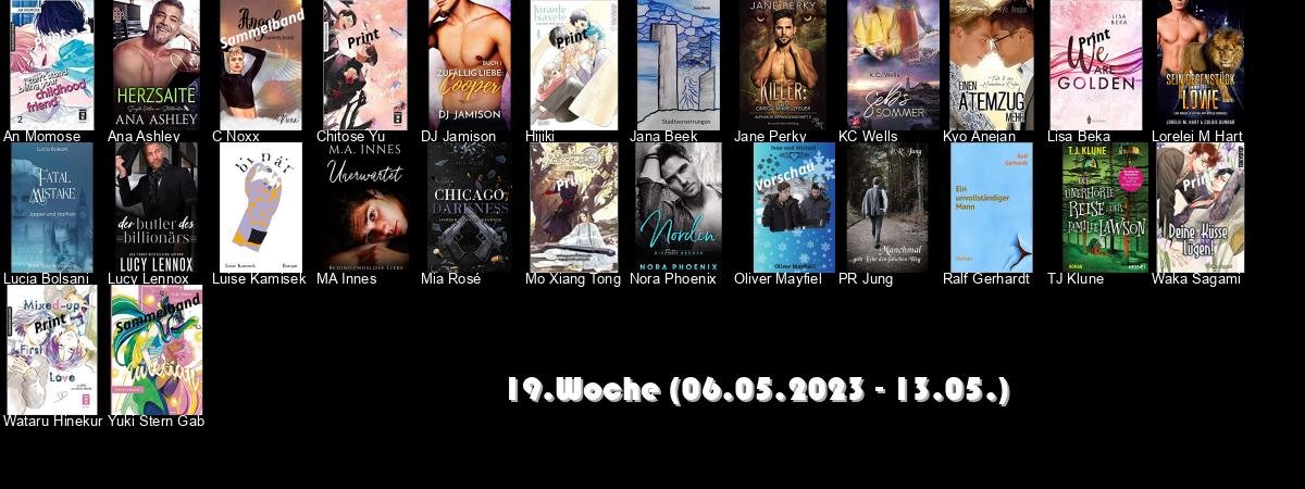 bhoernchen's tweet photo. WOCHENÜBERSICHT GAY NEUERSCHEINUNGEN 19.WOCHE (06.05 - 13.05.2023)
#gayweek #gaywoche
Liste hier: https://t.co/lgUyLV2UtF https://t.co/YLxDefegw5