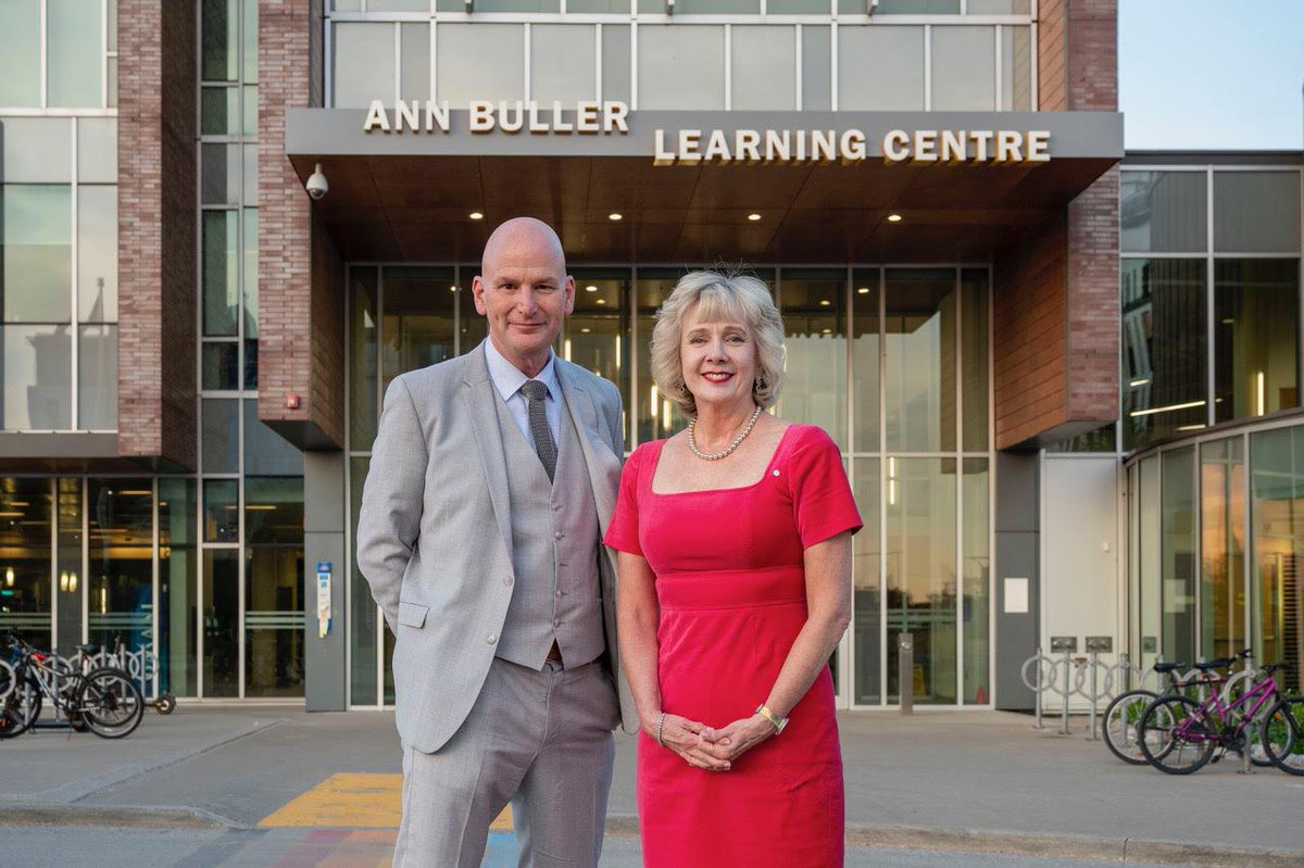 AnnBuller's tweet photo. So  grateful to @CentennialEDU for this amazing honour.! Thank you @CentennialPres and the Centennial family for a lovely evening. https://t.co/KjogjH6gHy