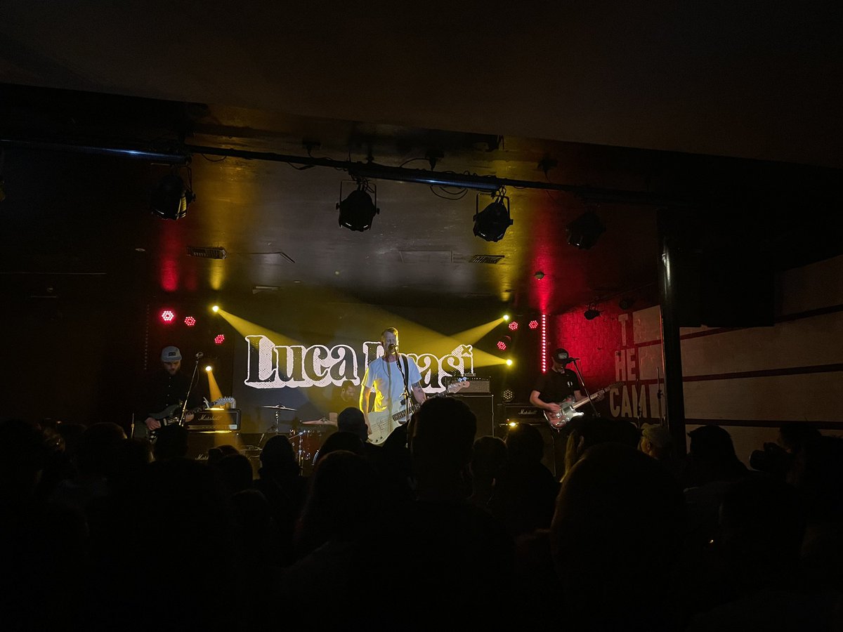jonmccllm's tweet photo. Nothing more life-affirming than going hoarse at a @lucabrasitassie show 🧡 https://t.co/eCe3139bop