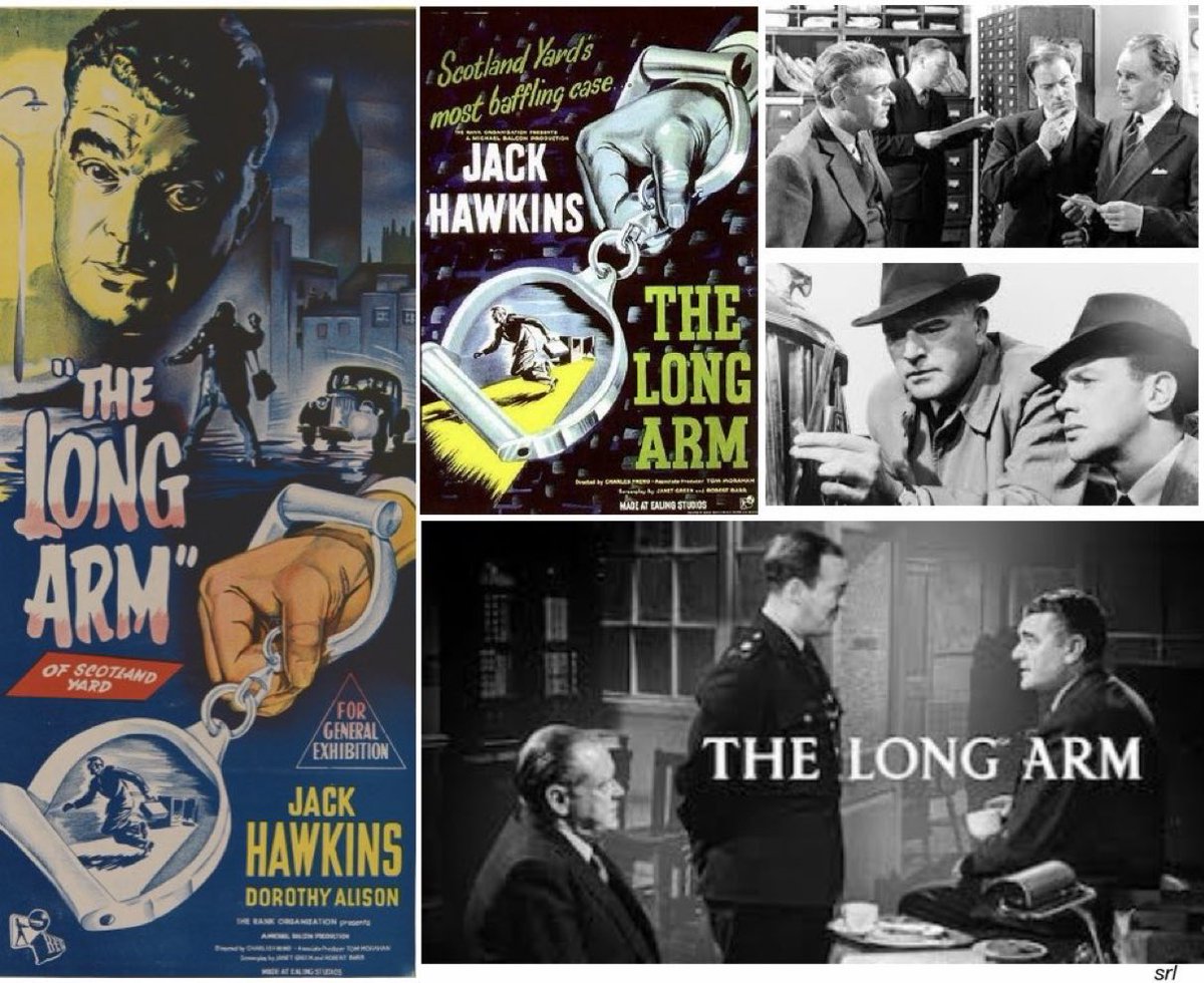 SaveRedlandLibr's tweet photo. 4:45pm TODAY on @Film4  👌Worth a Watch👌

The 1956 #Crime film🎥 “The Long Arm” directed by #CharlesFrend from a screenplay by Robert Barr &amp; #JanetGreen and based on a story by #RobertBarr

🌟#JackHawkins #JohnStratton #DorothyAlison #MichaelBrooke #GeoffreyKeen https://t.co/xcCreKHSQC