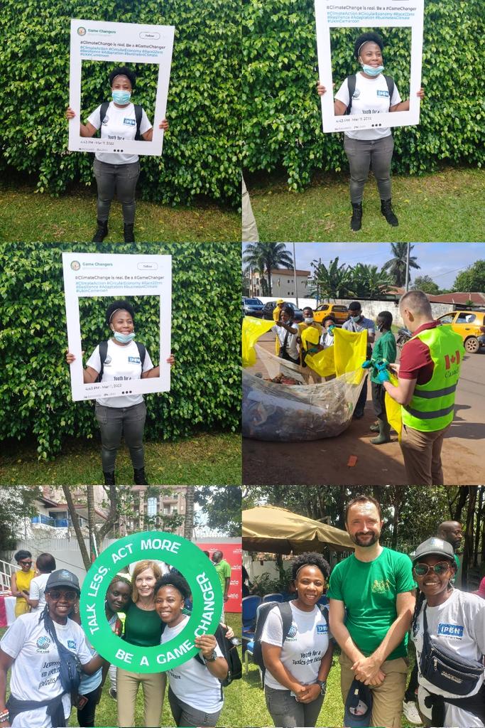 J'ai pris part cette matinée au programme Walk and Clean  en marge du lancement " Green Network"avec <a href="/recycling_name/">name recycling</a> ,<a href="/GameChanger/">People @GameChanger</a> , les hauts commissariats Britannique et Canadien. Un environnement propre est propice à une bonne santé. Keep out environment clean.
#ODD13