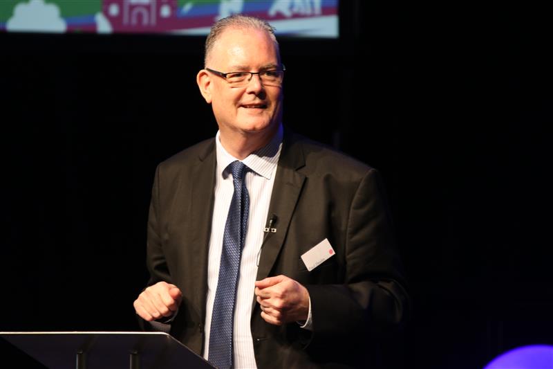 NottsHealthcare's tweet photo. Our Chair @Paul_BIMLtd closes the conference and shares his reflections on the day. We have had a fantastic day celebrating our nurses. Thank you again to our speakers and everyone involved, you have all been amazing #NursesDay #NursesNottsHC https://t.co/ubOJEmJ98d